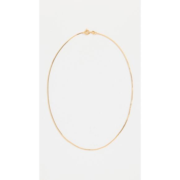 Alexa Leigh Mini Snake Necklace Gold - One Size - Picture 1 of 4